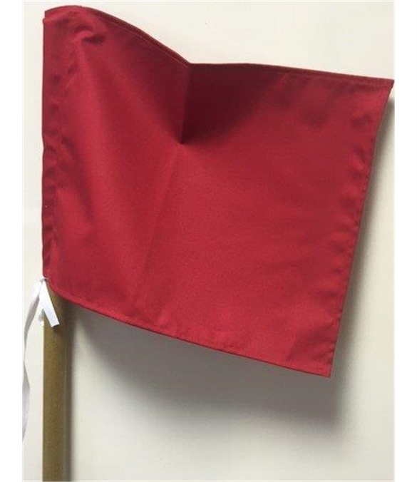 Blank Square Corner Flag with Pocket & Ties (Pack of Four)