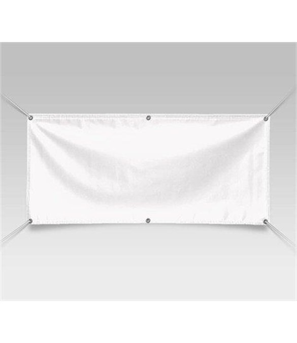 Individual Blank Banner with Eyelets & Rope Ties