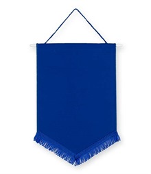 Pack of 10 Royal Satin Chevron Pennant (choice of fringe colour)